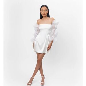 Lurelly Cloud Silk Dress